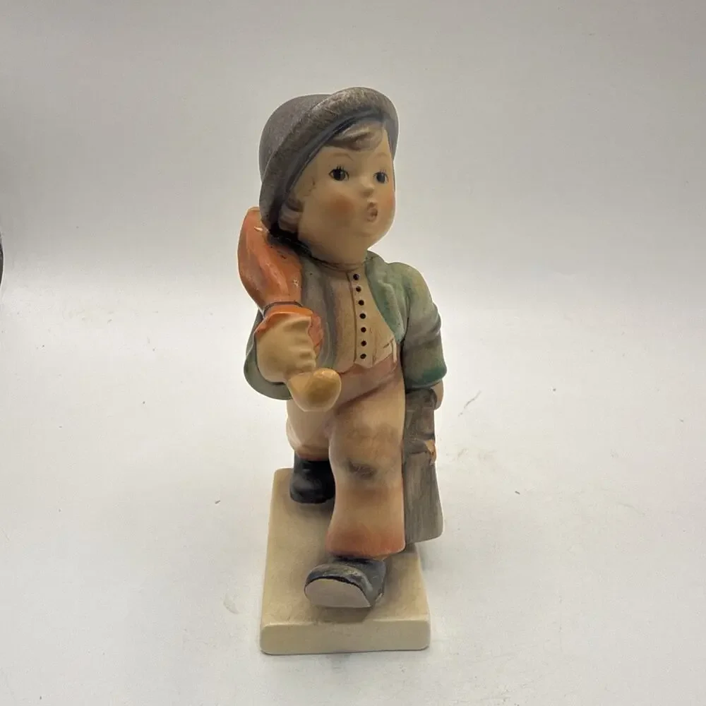 Vintage Goebel Hummel Merry Wanderer Figurine TMK-3 West Germany 4 1/2” *